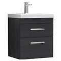 Woodgrain Charcoal Black