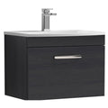 Woodgrain Charcoal Black