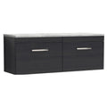 Woodgrain Charcoal Black