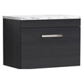 Woodgrain Charcoal Black