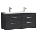 Woodgrain Charcoal Black
