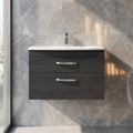 Woodgrain Charcoal Black