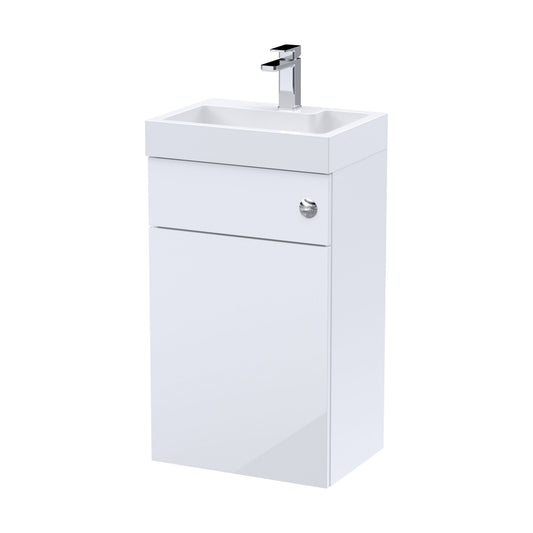 [BFRI145CB] 500mm Basin With WC Unit GLWHT - Cutout