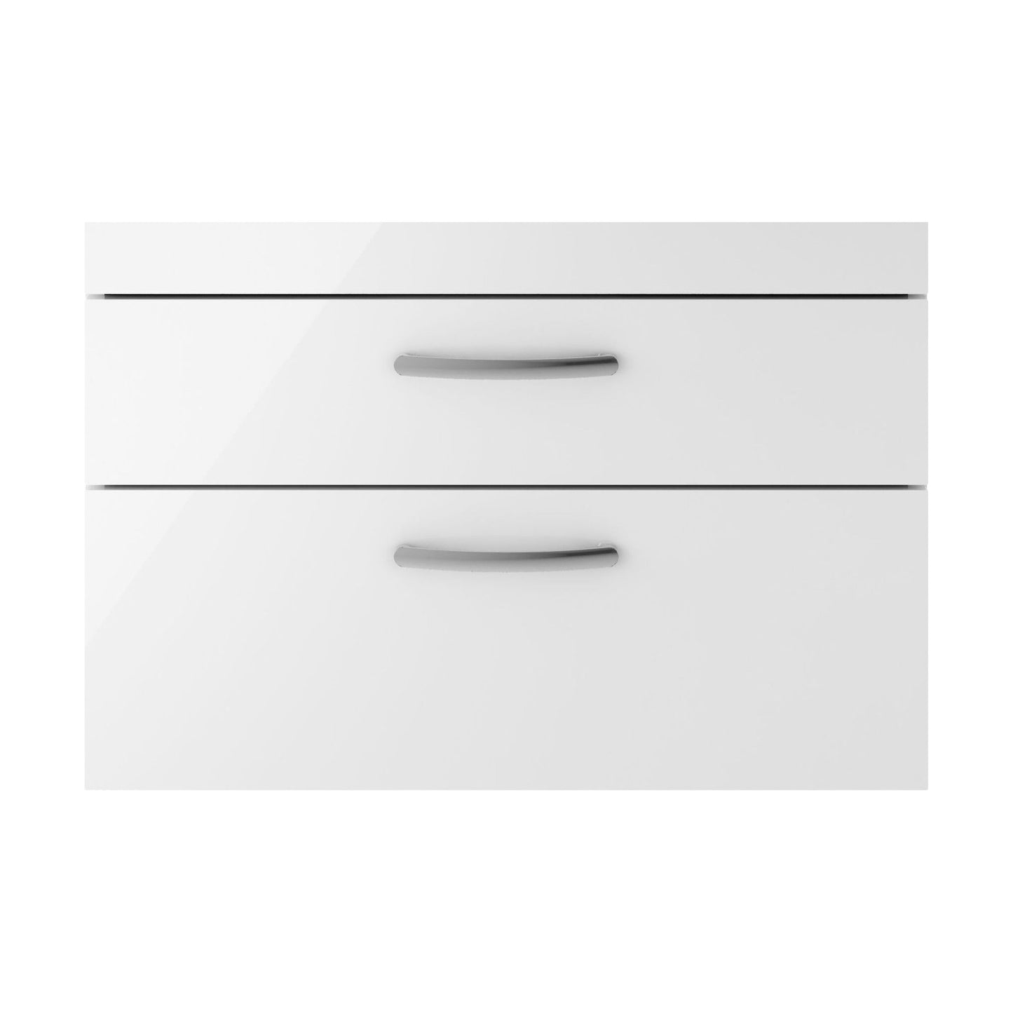 [BFRI175E] 800 Wall Hung 2-Drawer Basin Unit - Cutout