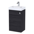 Woodgrain Charcoal Black