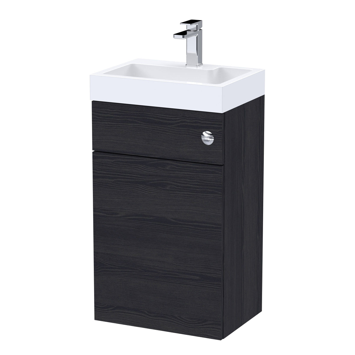 [BFRI645CB] Millwich 500mm Floor Standing Combination Basin and WC Unit - Choice of Colour - Cutout