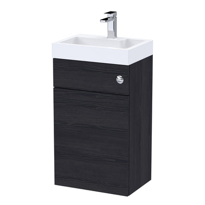 [BFRI645CB] Millwich 500mm Floor Standing Combination Basin and WC Unit - Choice of Colour - Cutout