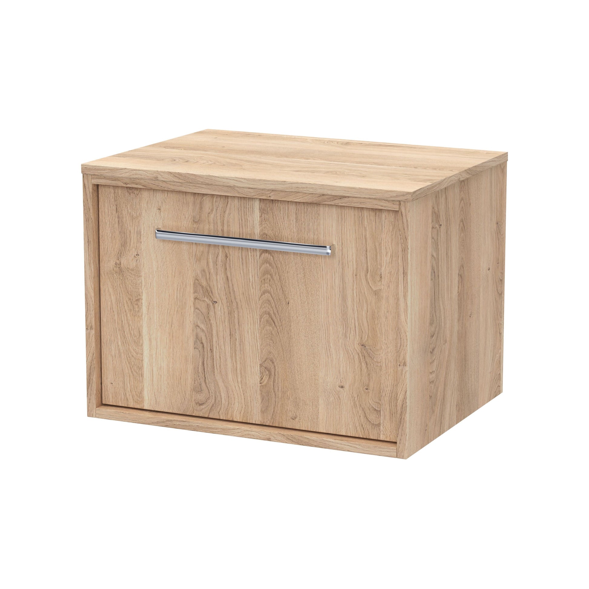 [BFRS3094W] Sturbridge Contemporary Wall Hung 1 Drawer Vanity Unit with Laminate Worktop - Choice of Size and Colour - Cutout