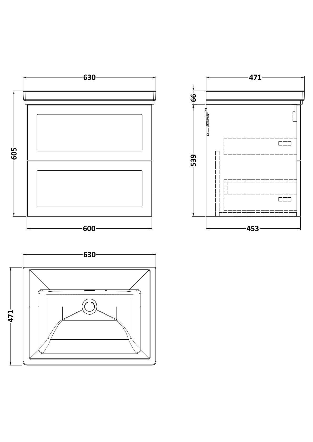 [BFSH124H] Line Drawing