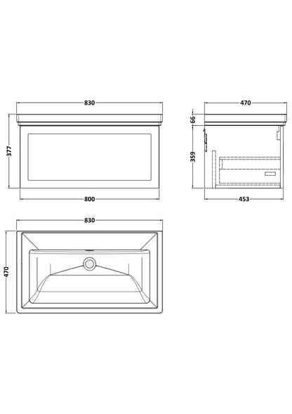 [BFSH125H] Line Drawing