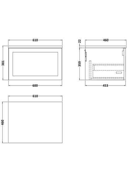 [BFSH1422LCM] Line Drawing