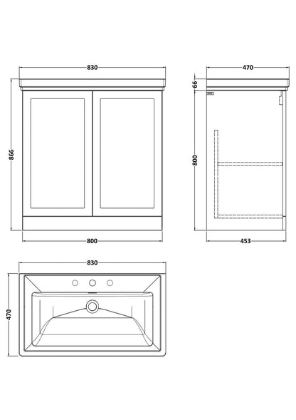 [BFSH1805B] Line Drawing