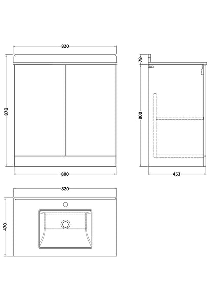 [BFSL3205WS1] Line Drawing