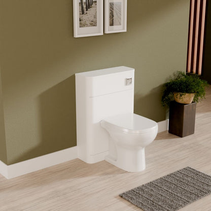 [BFWA141] Aldershawe Modern Floor Standing Soft Square WC Toilet Unit – 550mm - Lifestyle 3