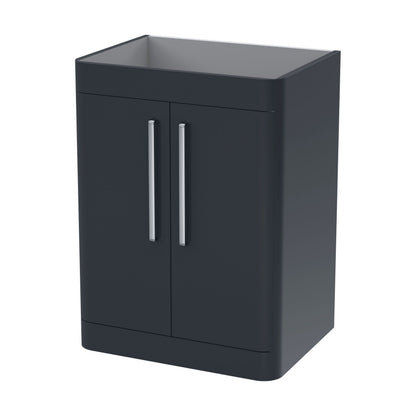 [BFWA1492] 600 Floor Standing 2-Door Basin Unit - Cutout