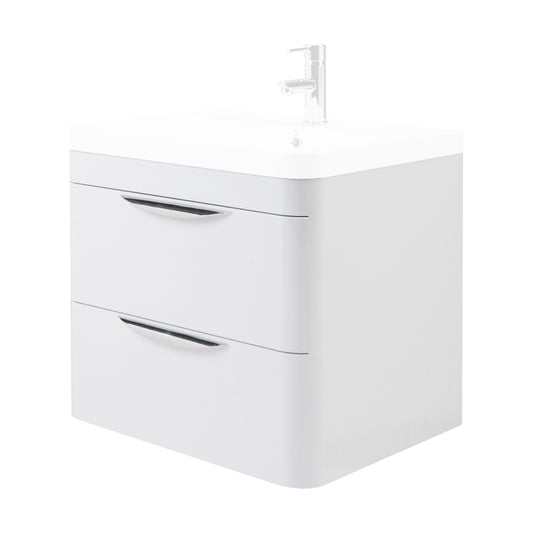 [BFWA183] 600 Wall Hung 2-Drawer Basin Unit (500x5 - Cutout