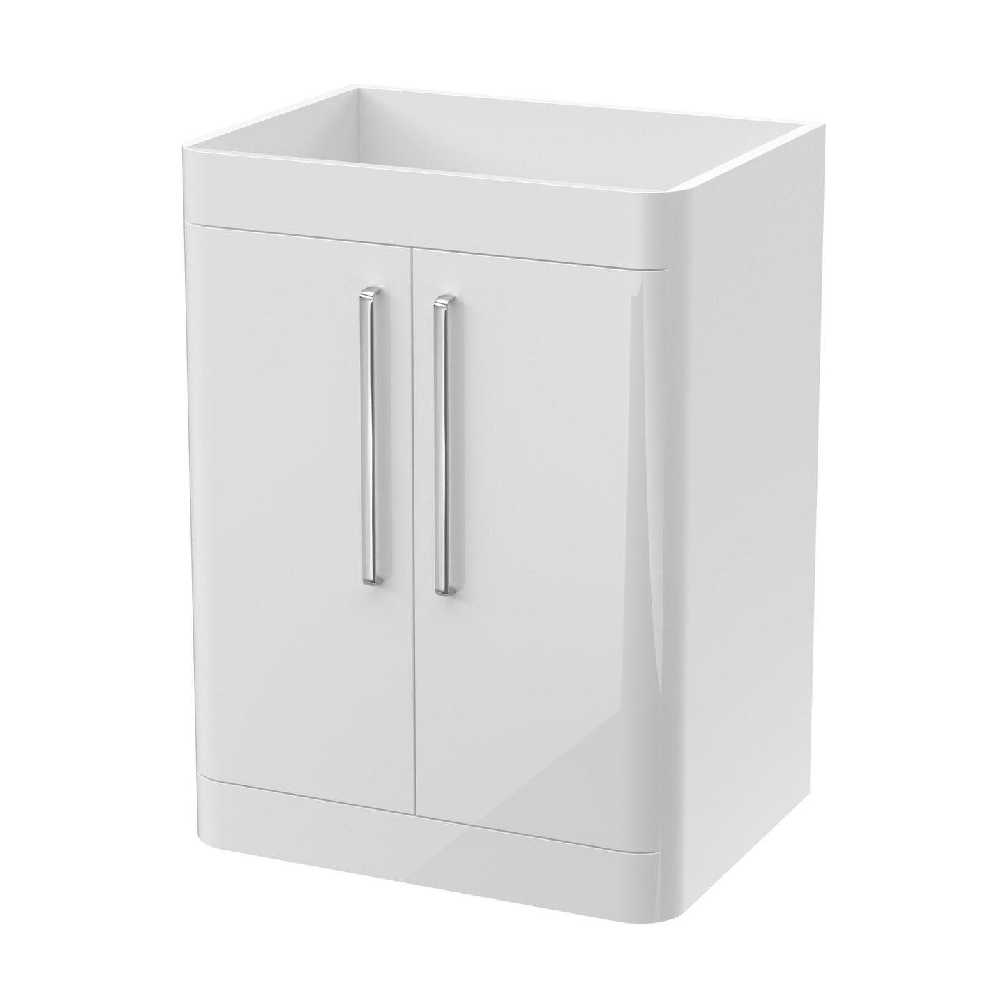 [BFWA192] 600 Floor Standing 2-Door Basin Unit - Cutout