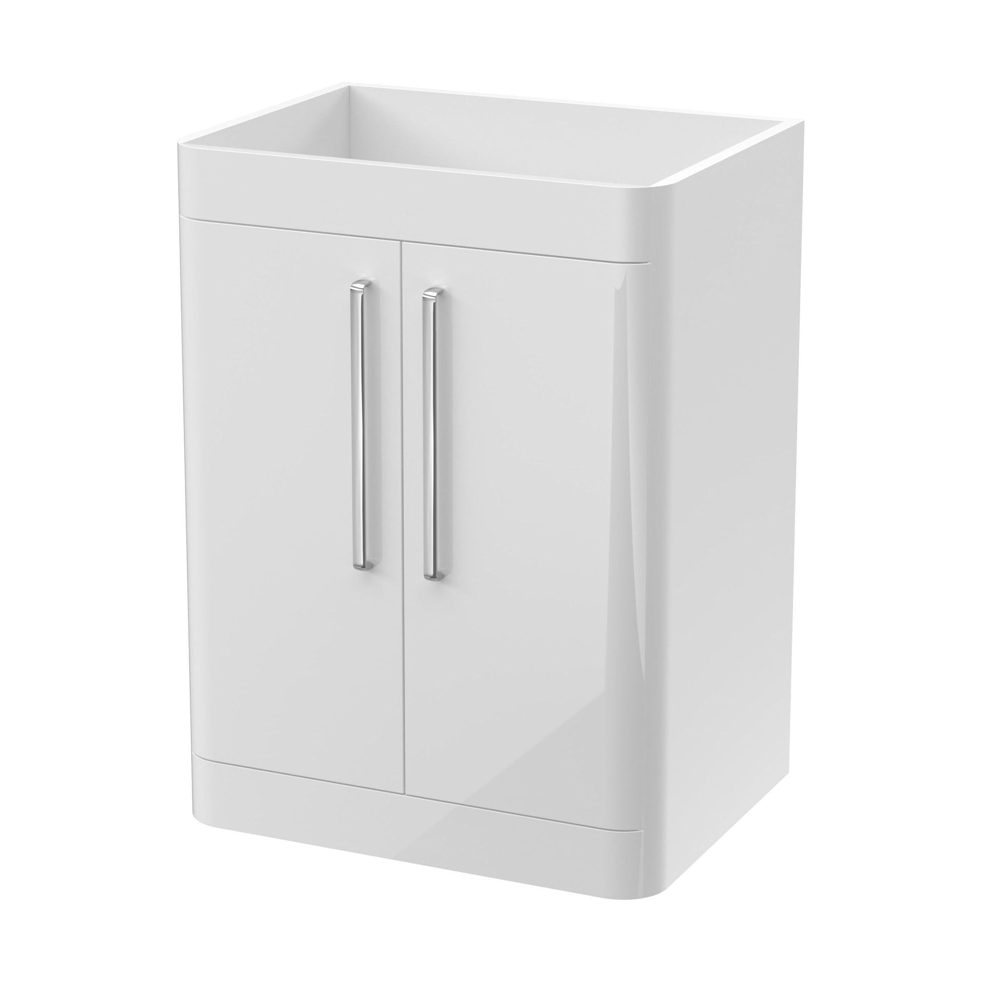 [BFWA192] 600 Floor Standing 2-Door Basin Unit - Cutout