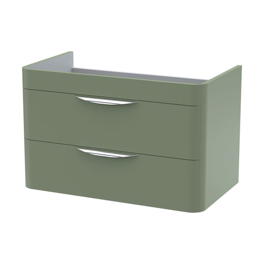 [BFWA885] 800 Wall Hung 2-Drawer Basin Unit - Cutout