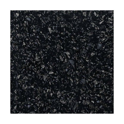 [BFWBAQ2] Black Astral Quartz MFC Laminate Kitchen Worktop, W 2000mm x L 28mm x D 365mm, Black - Cutout