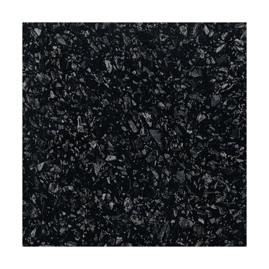 [BFWBAQ2] Black Astral Quartz MFC Laminate Kitchen Worktop, W 2000mm x L 28mm x D 365mm, Black - Cutout