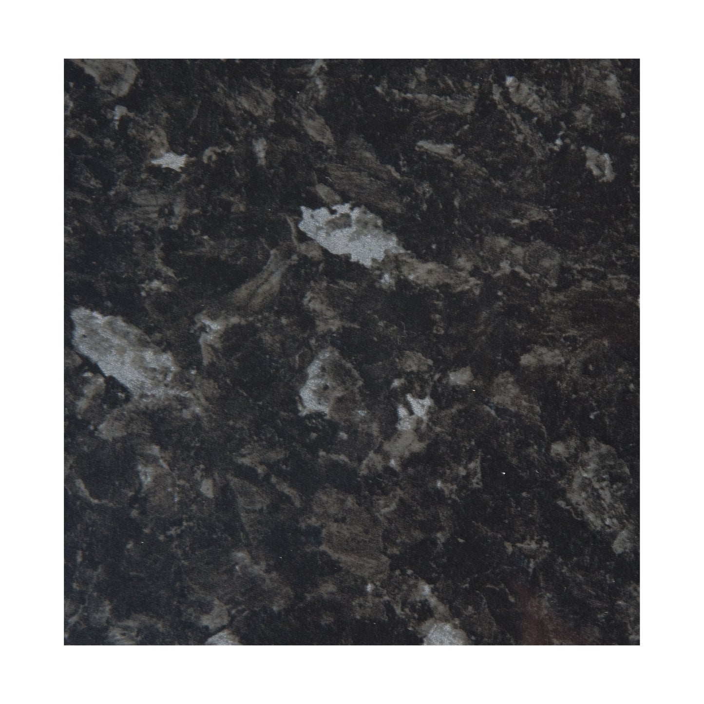 [BFWBSG2] Black Slate Gloss MFC Laminate Kitchen Worktop, W 2000mm x L 28mm x D 365mm, Black - Cutout