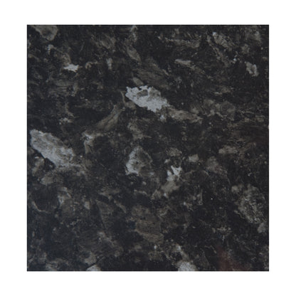[BFWBSG2] Black Slate Gloss MFC Laminate Kitchen Worktop, W 2000mm x L 28mm x D 365mm, Black - Cutout