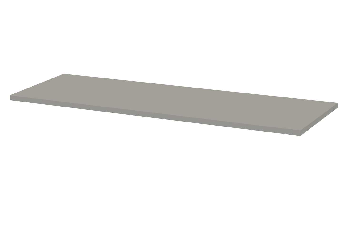 [BFWT220] Worktop - 1200mm Satin Grey - Cutout