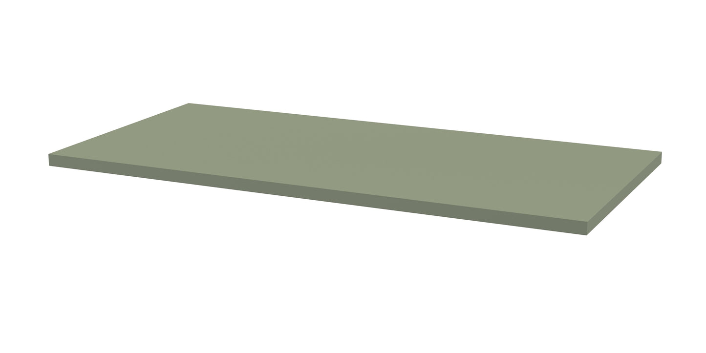 [BFWT880] Worktop - 800mm Satin Green - Cutout