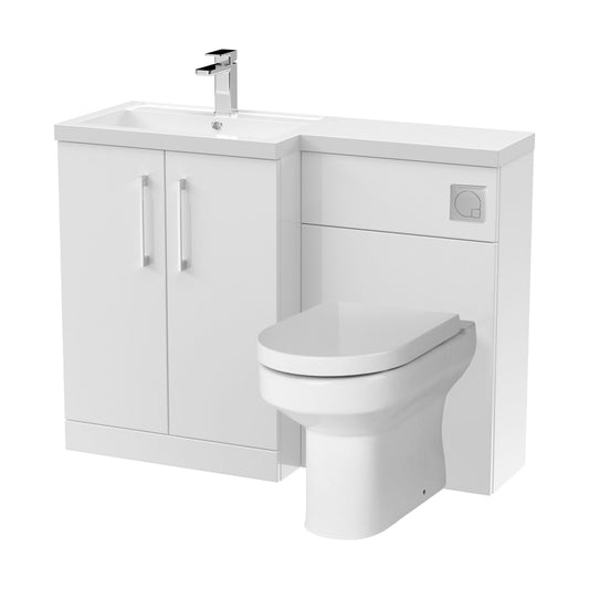 [BFZLE001] Bramshall Vanity Unit Bundle, Choice of Orientation and Colour - Cutout