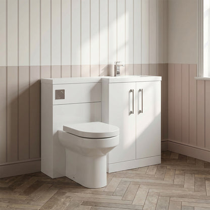 [BFZLE002] Bramshall Vanity Unit Bundle, Choice of Orientation and Colour - Silo