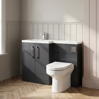 [BFZLE003] Bramshall Vanity Unit Bundle, Choice of Orientation and Colour - Silo