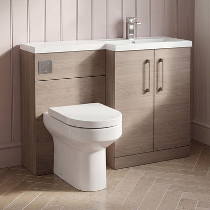 [BFZLE008] Bramshall Vanity Unit Bundle, Choice of Orientation and Colour - Silo