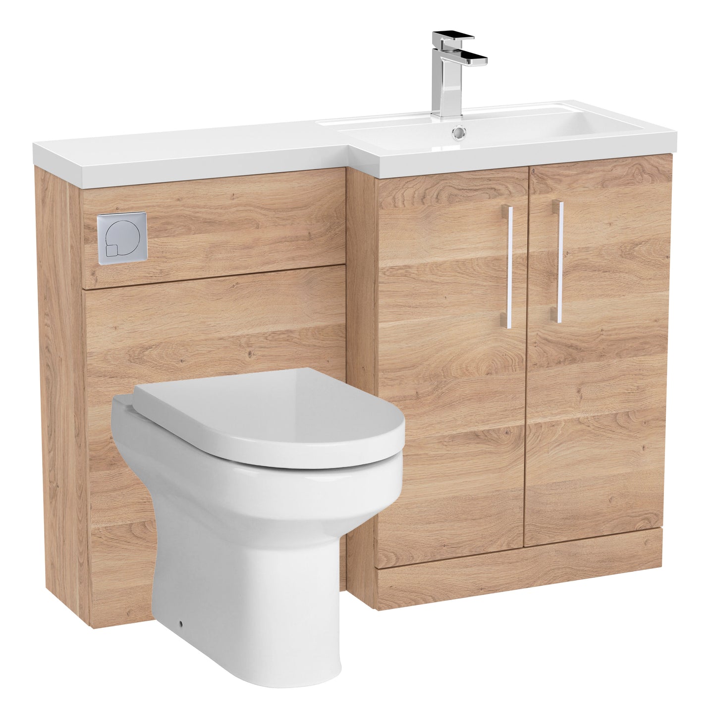 [BFZLE012] Bramshall Vanity Unit Bundle, Choice of Orientation and Colour - Cutout