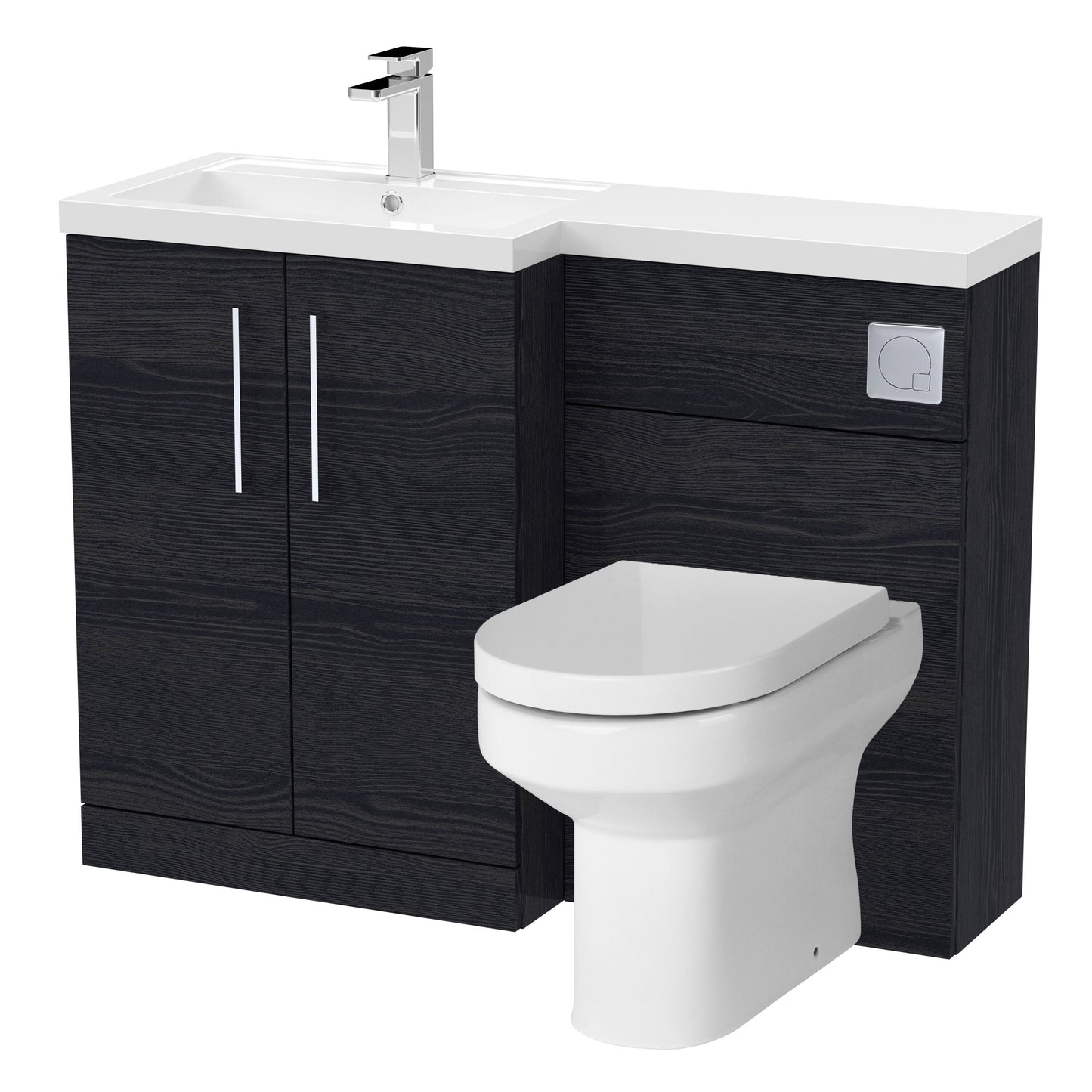 [BFZLE015] Bramshall Vanity Unit Bundle, Choice of Orientation and Colour - Cutout