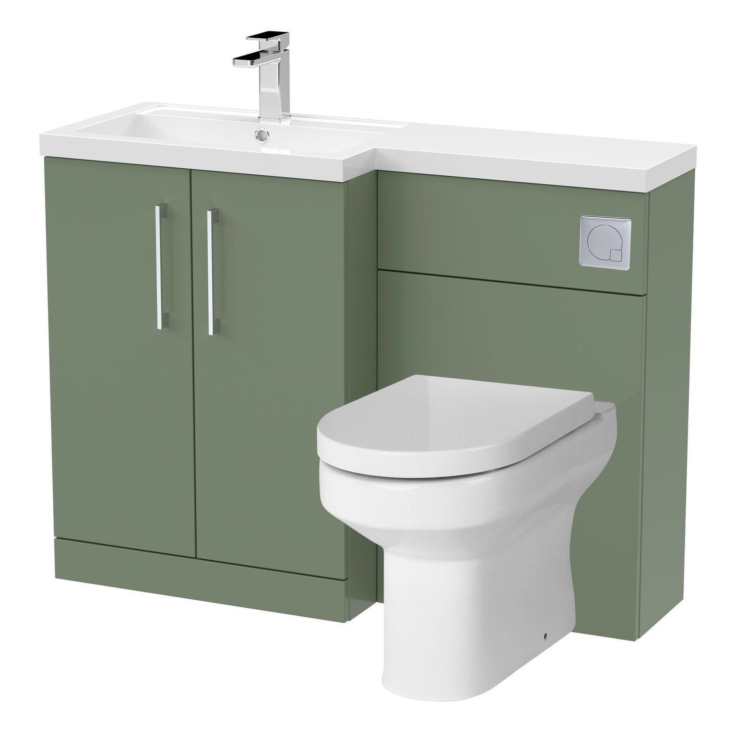 [BFZLE017] Bramshall Vanity Unit Bundle, Choice of Orientation and Colour - Cutout