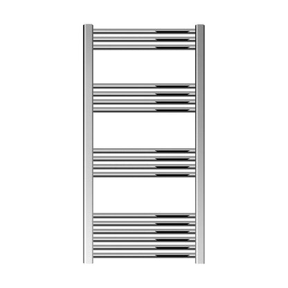 [BH611N] Yarnfield Straight Heated Heated Towel Rail Radiator, 600mm - Choice of Size and Colour - Cutout