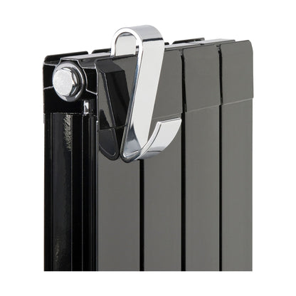 [BHAC002] Heating Accessories Curved Robe Hook - Chrome - Cutout
