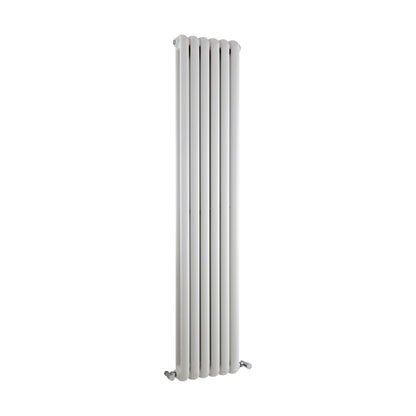 [BHAS001] Balterley Aspire Vertical Double Panel Radiator 1800mm x 383mm - Gloss White - Cutout