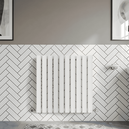 [BHEB338] Pattingham Horizontal Single Panel Radiator, Choice of Size and Finish - Silo