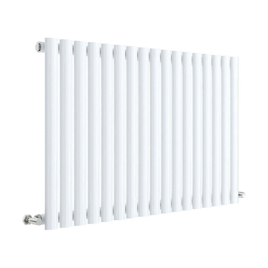 [BHEB339] Balterley Embrace Horizontal Single Panel Radiator, 600mm x 992mm - Gloss White - Cutout