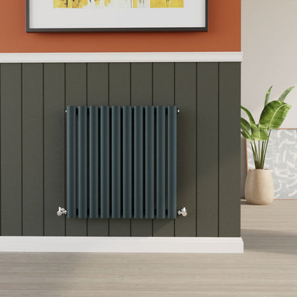[BHEBA38] Pattingham Horizontal Single Panel Radiator, Choice of Size and Colour - Lifestyle 1