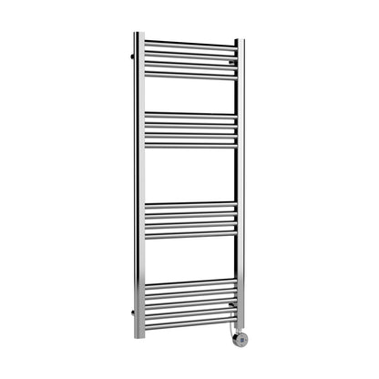 [BHER360] Croxall Electric Round Tube Heated Towel Rail with 17 Bars, 1200 x 500mm - Choice of Colour - Cutout
