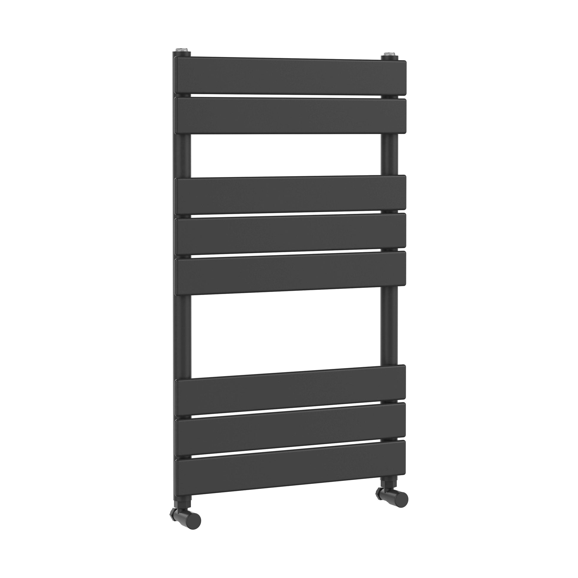 [BHFPA82] Square Flat Towel Radiator 840mm x 500mm, Anthracite - Cutout