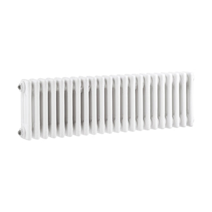 [BHHA303] Triple Column Traditional Radiator 300 x 999mm, High Gloss White - Cutout