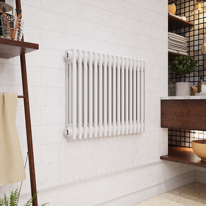 [BHHA305] Caverswall Triple Column Traditional Radiator, Choice of Size - Lifestyle 2