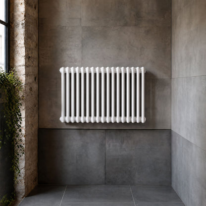 [BHHA305] Caverswall Triple Column Traditional Radiator, Choice of Size - Silo