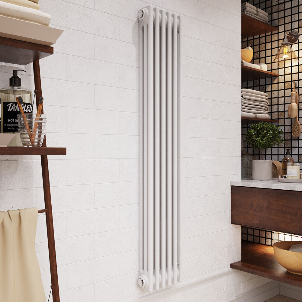[BHHA308] Caverswall Triple Column Traditional Radiator, Choice of Size - Lifestyle 2