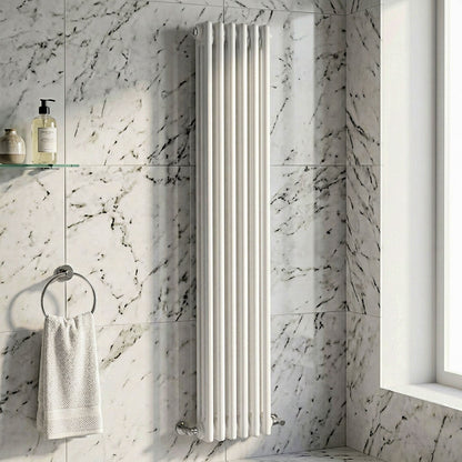 [BHHA308] Caverswall Triple Column Traditional Radiator, Choice of Size - Silo
