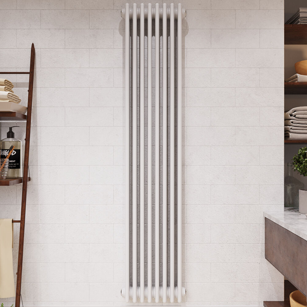 [BHHA312] Caverswall Triple Column Traditional Radiator, Choice of Size - Lifestyle 1